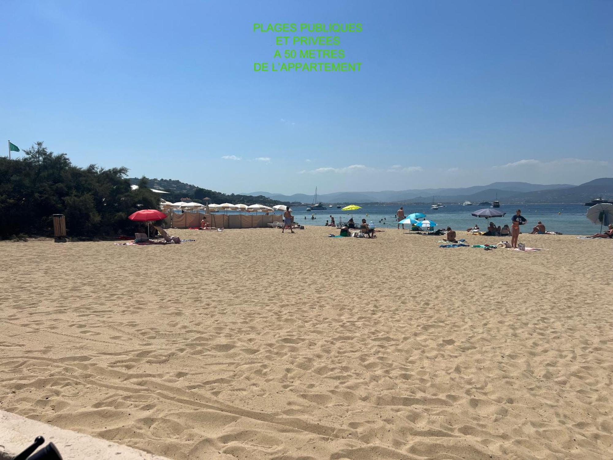 Superbe Appartement Terrasse Et Parking Prive Saint Tropez Bagian luar foto