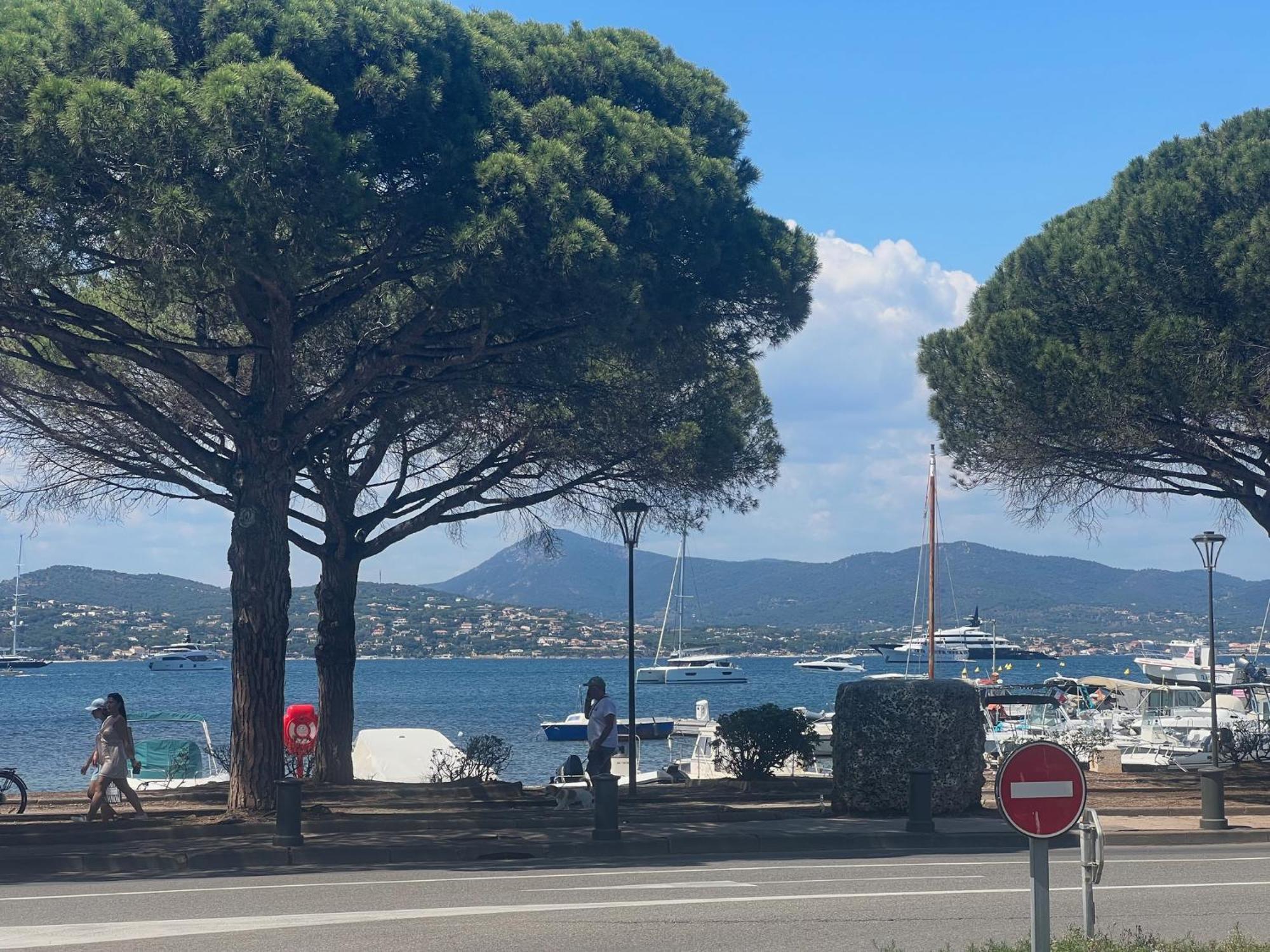 Superbe Appartement Terrasse Et Parking Prive Saint Tropez Bagian luar foto