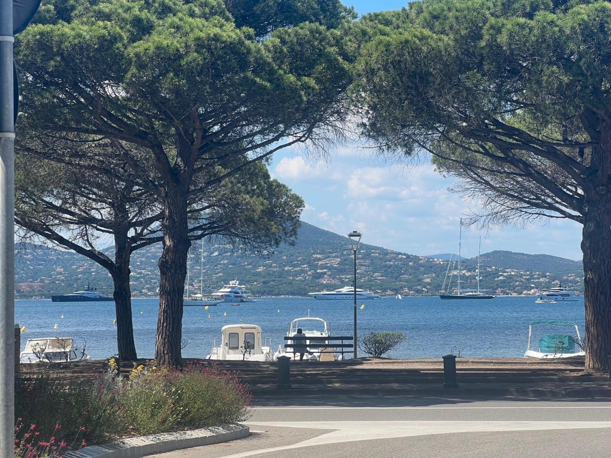 Superbe Appartement Terrasse Et Parking Prive Saint Tropez Bagian luar foto